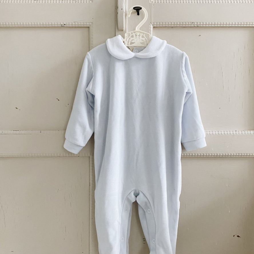 Comfortabele Bobbi Balloon Babyonesie met Knopen en Schattig Kraagje in Crème