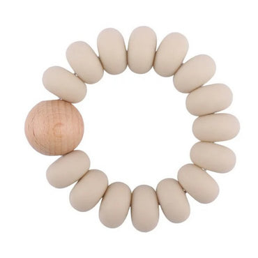 Bijtring Snufie – Een zachte, natuurlijk rubberen bijtring in een schattig ontwerp, speciaal ontwikkeld om gevoelig tandvlees te verzachten en doorkomende tandjes te kalmeren. Veilig, niet-giftig en perfect voor kleine babyhandjes.