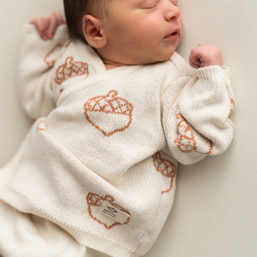 Micu Micu Newbornset met Eikelpatroon voor Baby's