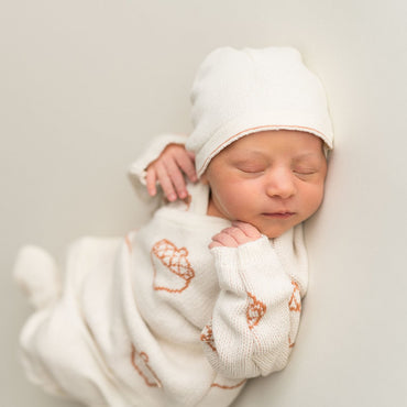 Micu Micu Newbornset met Eikelpatroon voor Baby's