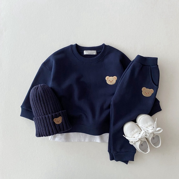 Annie & Charles® TEDDY Joggingset voor baby: stoer en comfortabel