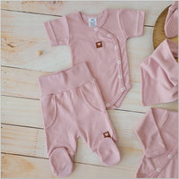 Zyzio & Zuzia Newbornset – 6-delige Babyuitzet van 100% Katoen